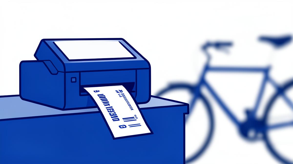 Impressora térmica imprimindo o cupom da venda